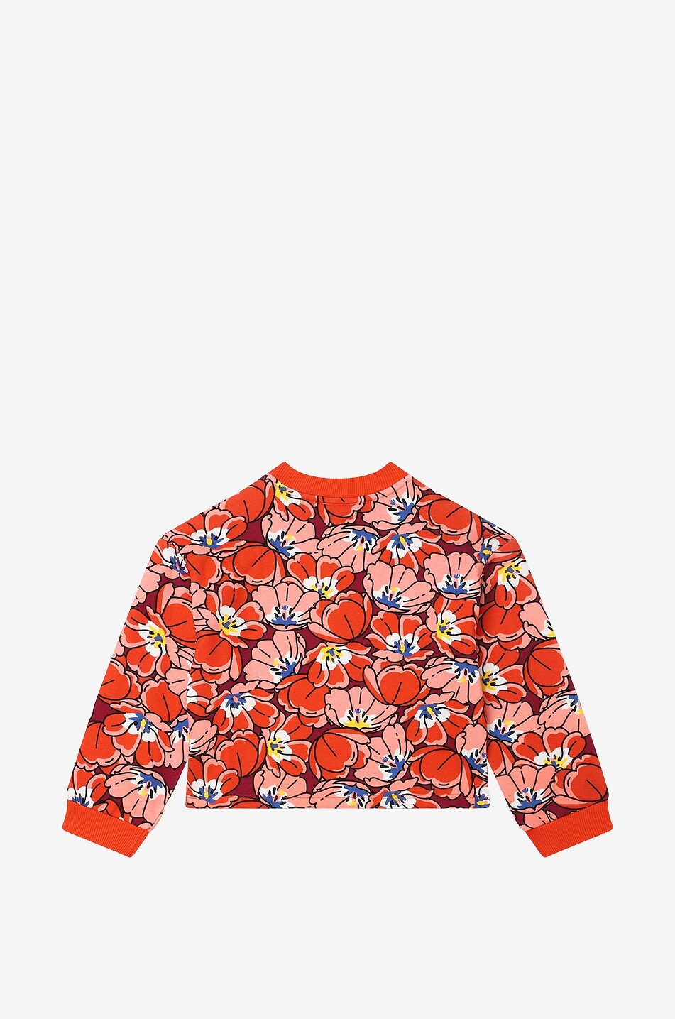 KENZO Mädchen-Sweatshirt aus Baumwolle Ikebana Cartoon Flower Mädchen BUNT 4