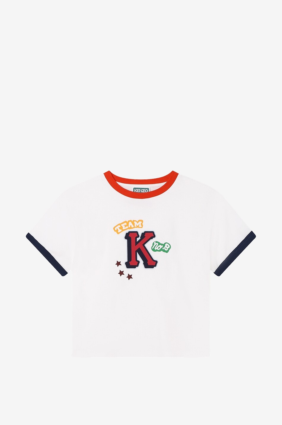 Kurzärmeliges Jungen-T-Shirt aus Baumwolle Kenzo Club