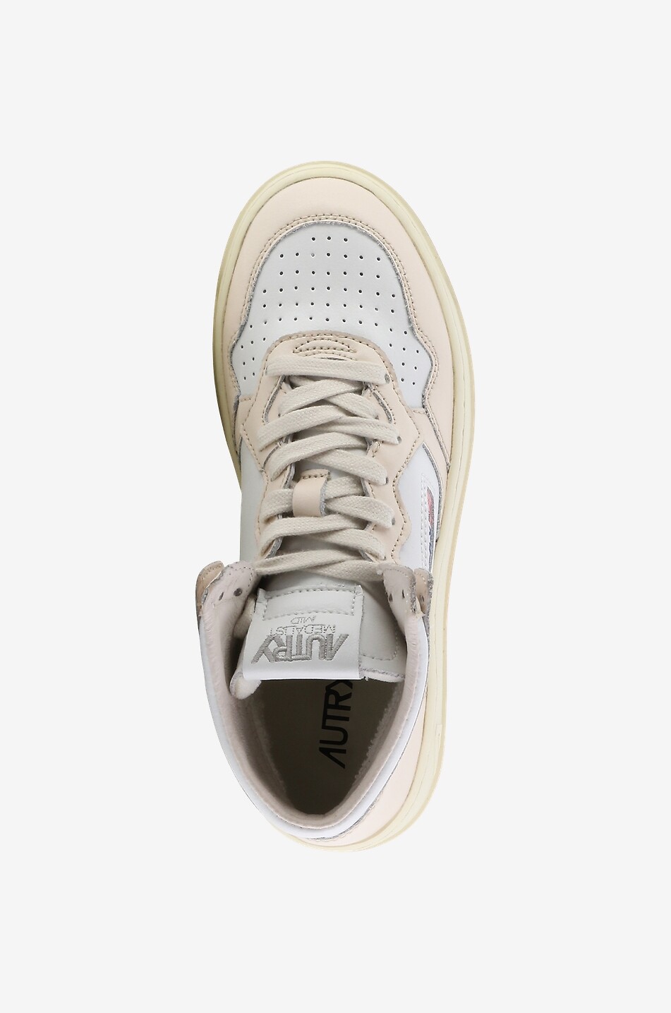 Mid Medalist bicolour high-top sneakers