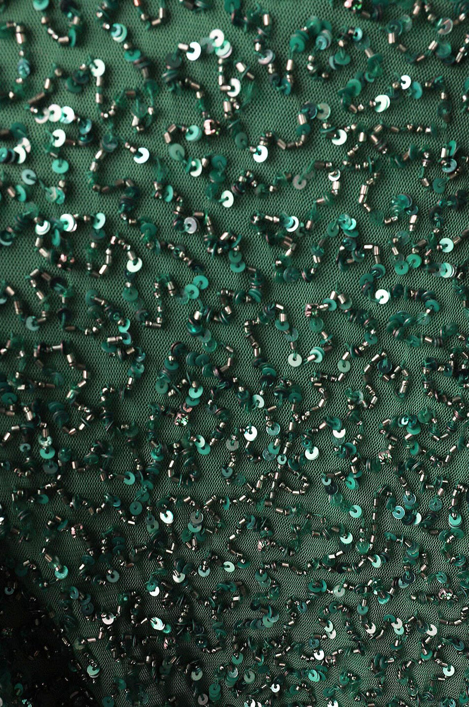RETROFETE Besticktes Trägerkleid Billie Damen DUNKELGRÜN 3
