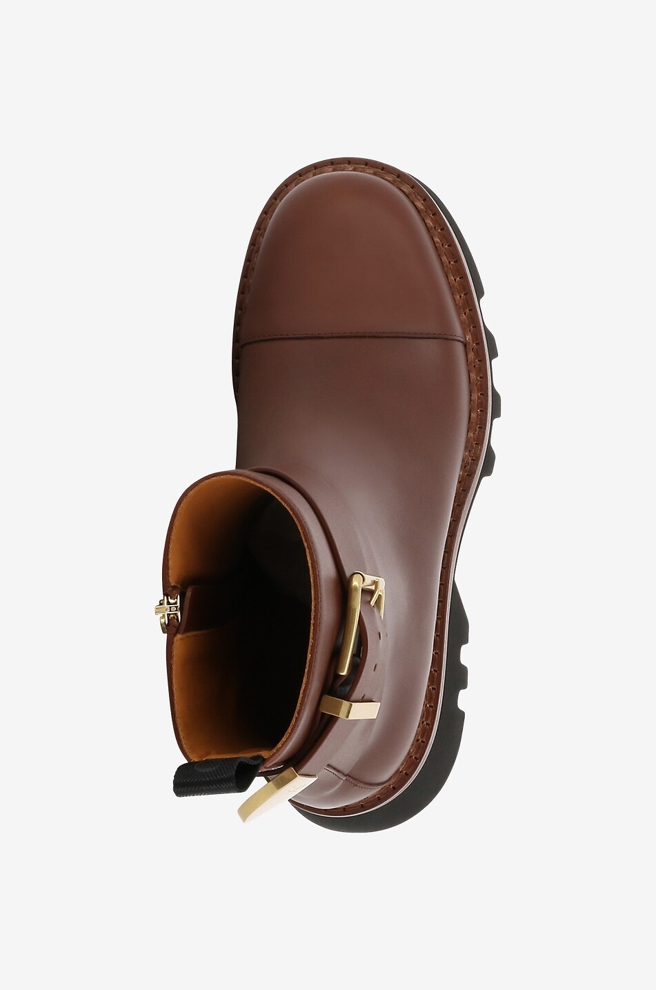 Owena platform boots with buckle