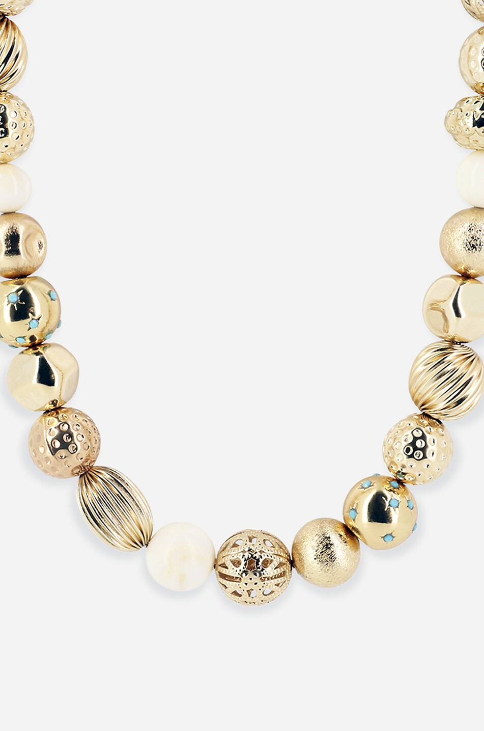 GAS BIJOUX Collier ras du cou en perles Palazzio Femme DORE 1