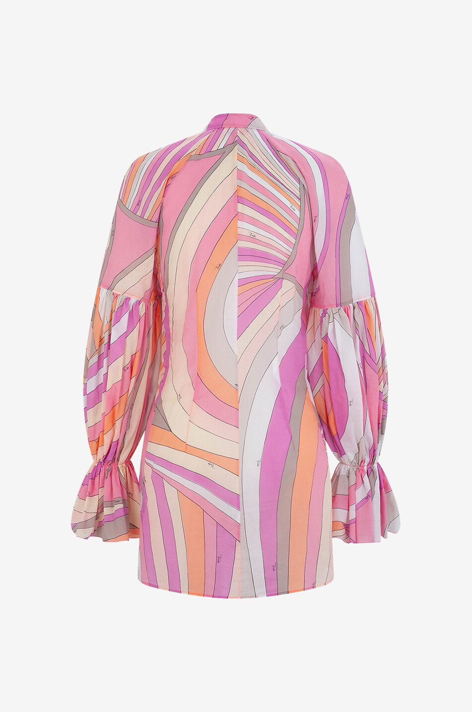 Mini robe en voile de coton Marmo
