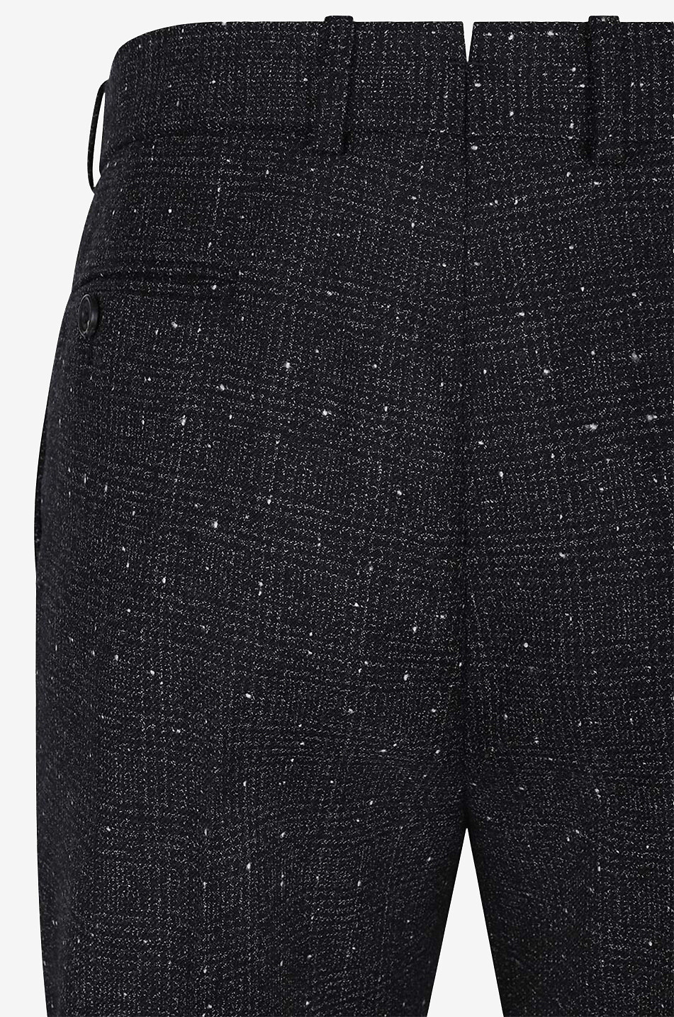 ALEXANDER McQUEEN Tweed effect slim fit cigarette trousers Men MULTI COLOURED 3