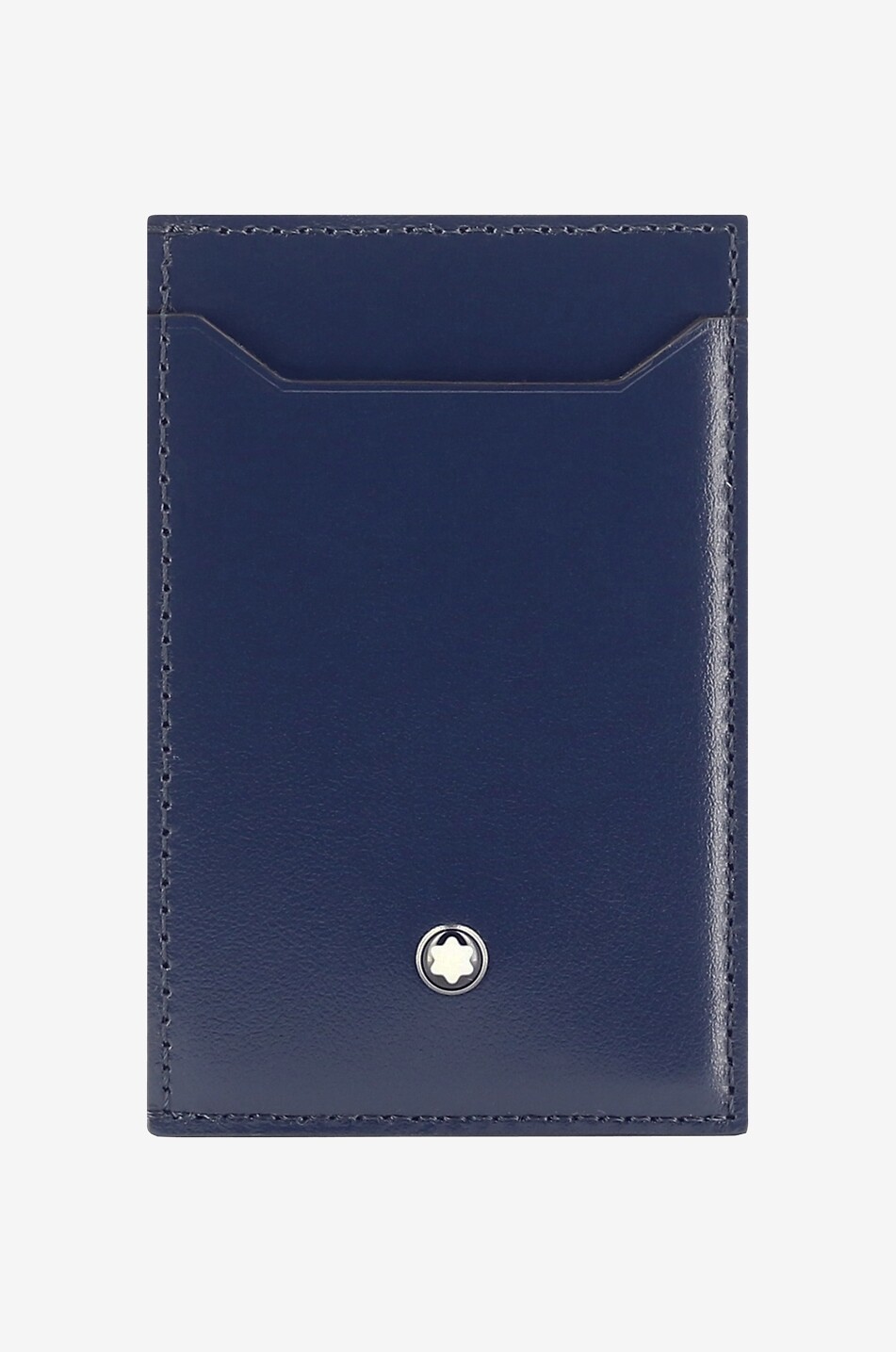 MONTBLANC Kartenetui aus Glattleder Meisterstück 3cc Herren BLAU 1
