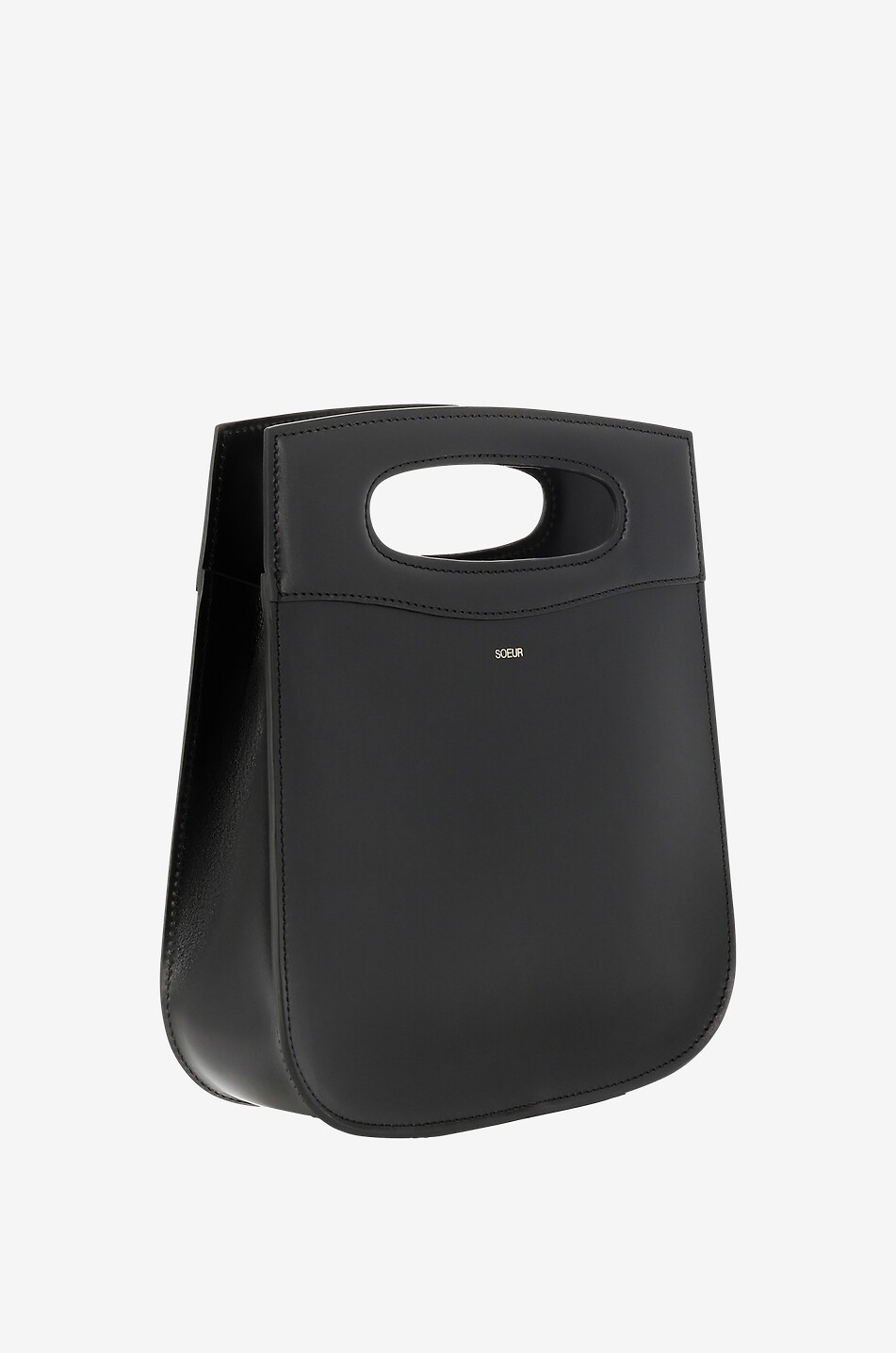 SOEUR Sac à main en cuir de bovin Chéri Femme NOIR 2