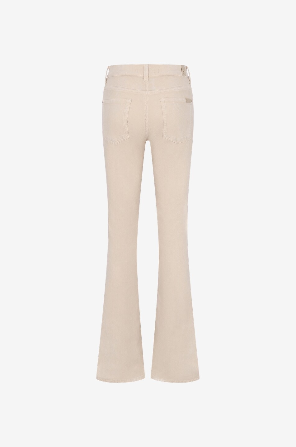 7 FOR ALL MANKIND Tapioca corduroy bootcut jeans Women EGGSHELL 2