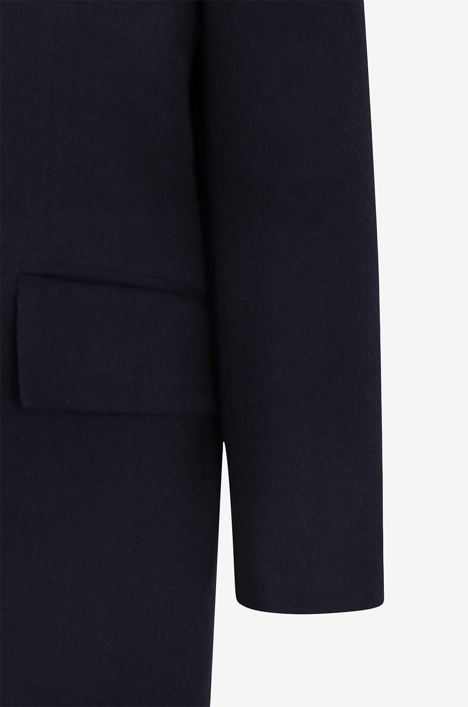 KITON Single-breasted short cashmere coat Men DARK BLUE 3