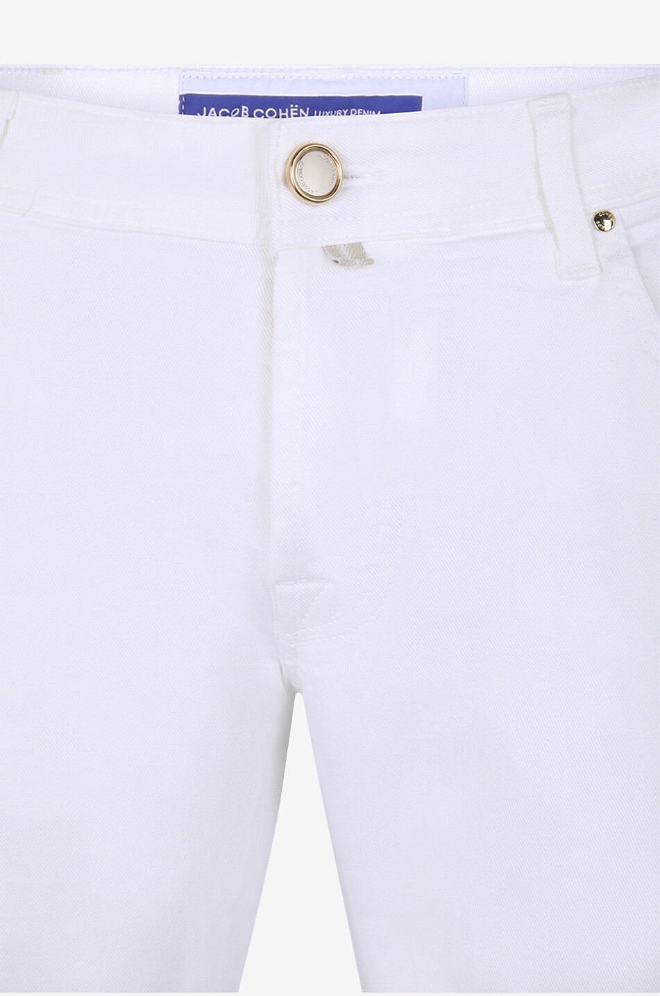 JACOB COHEN Weisse Slim-Fit-Jeans Nick Herren CREMEFARBEN 3