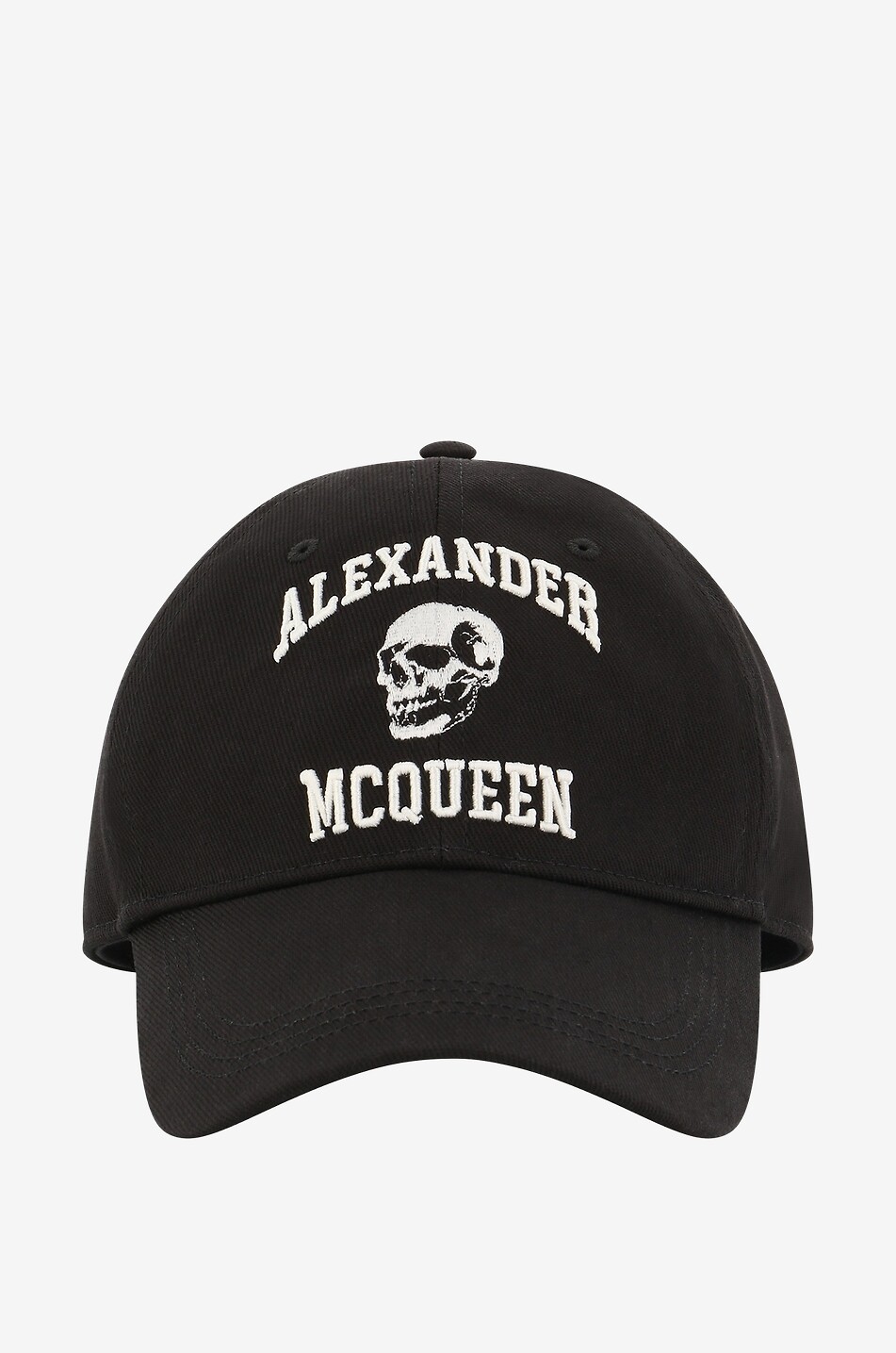 Bestickte Gabardine-Kappe Varsity Skull