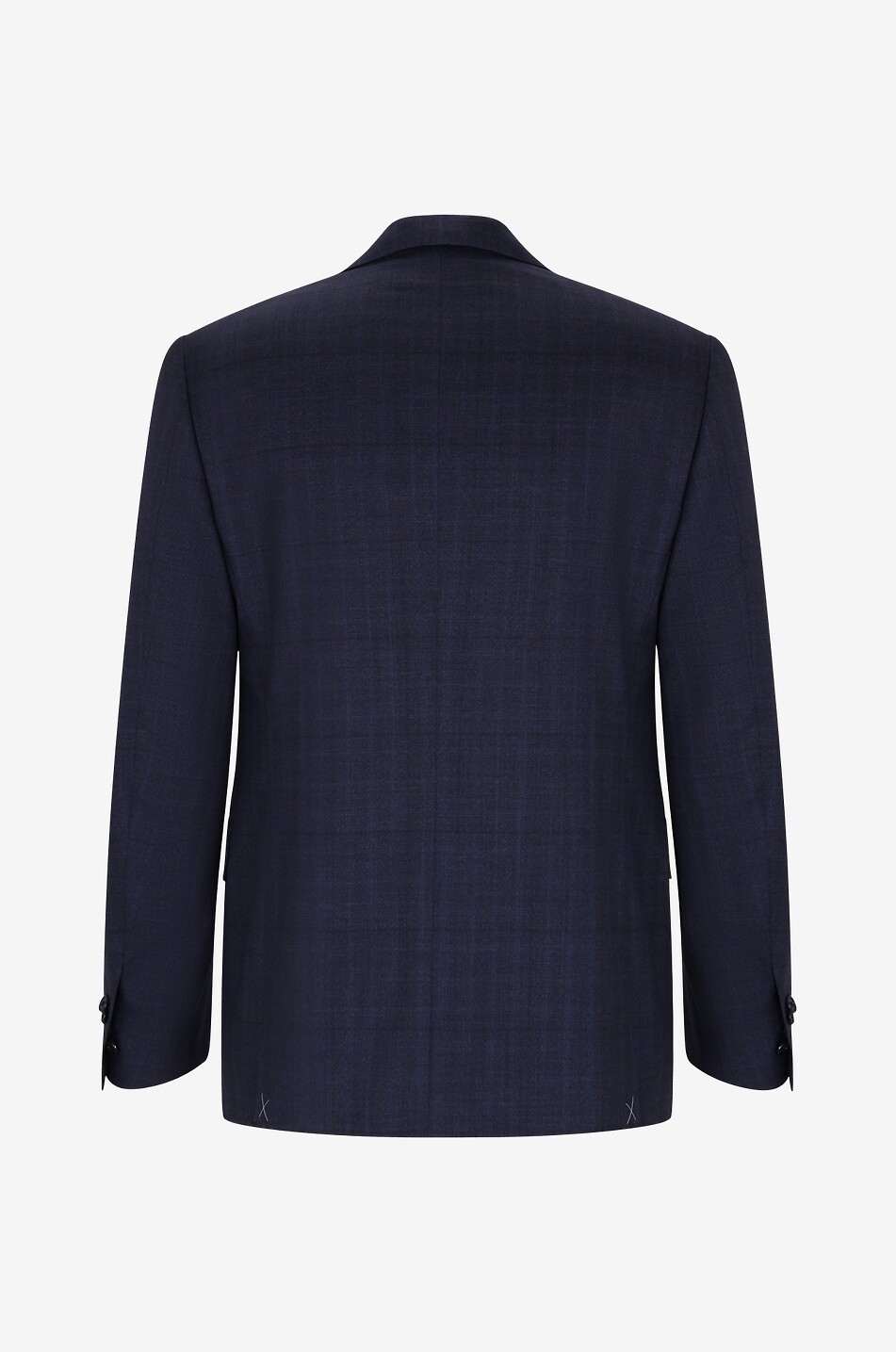 Academy 7R checked wool suit
