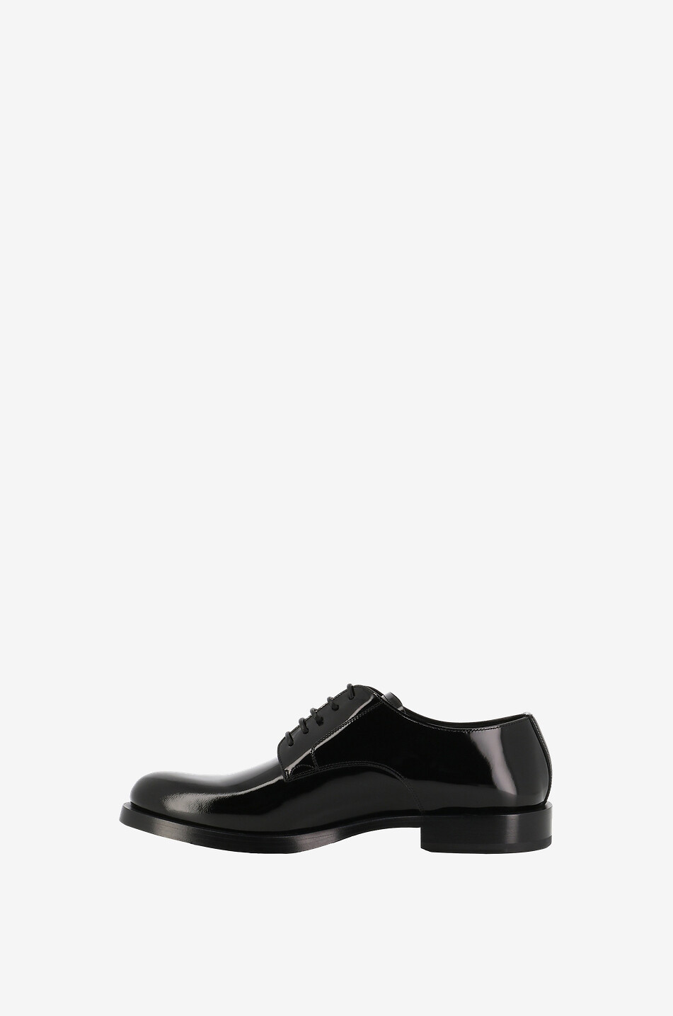 Altavilla patent leather derby shoes