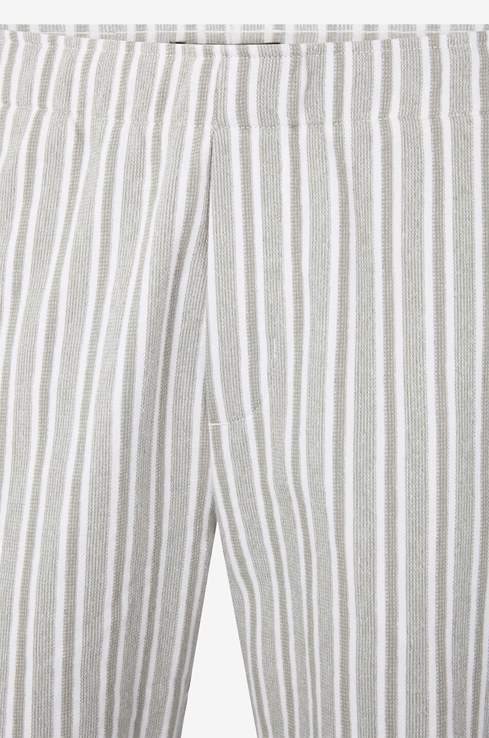 VINCE Cabana Stripe cotton shorts Men Colourless 3