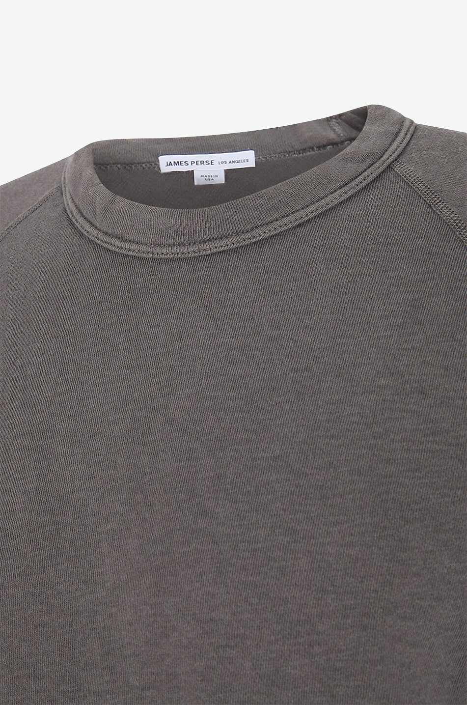 Rundhals-Sweatshirt aus geflammtem Jersey