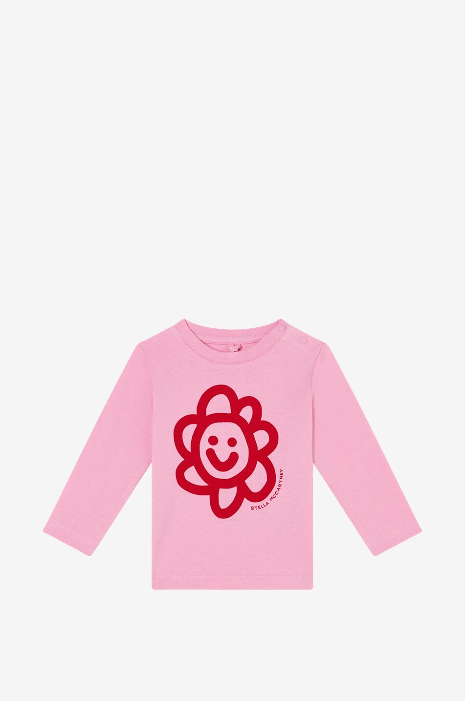 Smiley Flower baby long-sleeved T-shirt