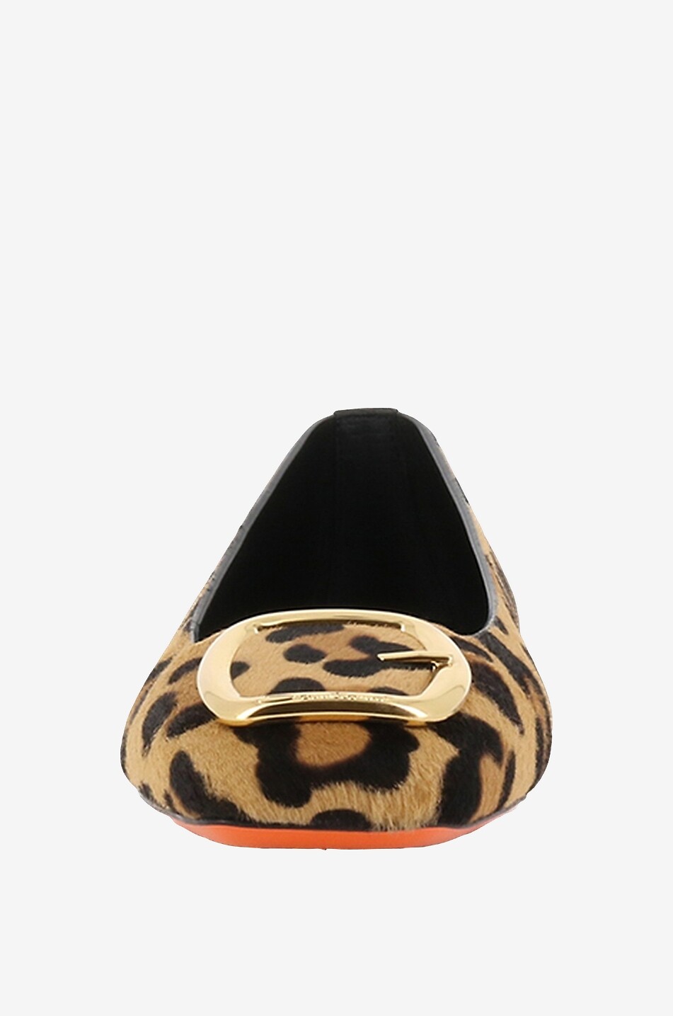 SANTONI Ballerines imprimées à bout carré et boucle Femme MULTICOLORE 2