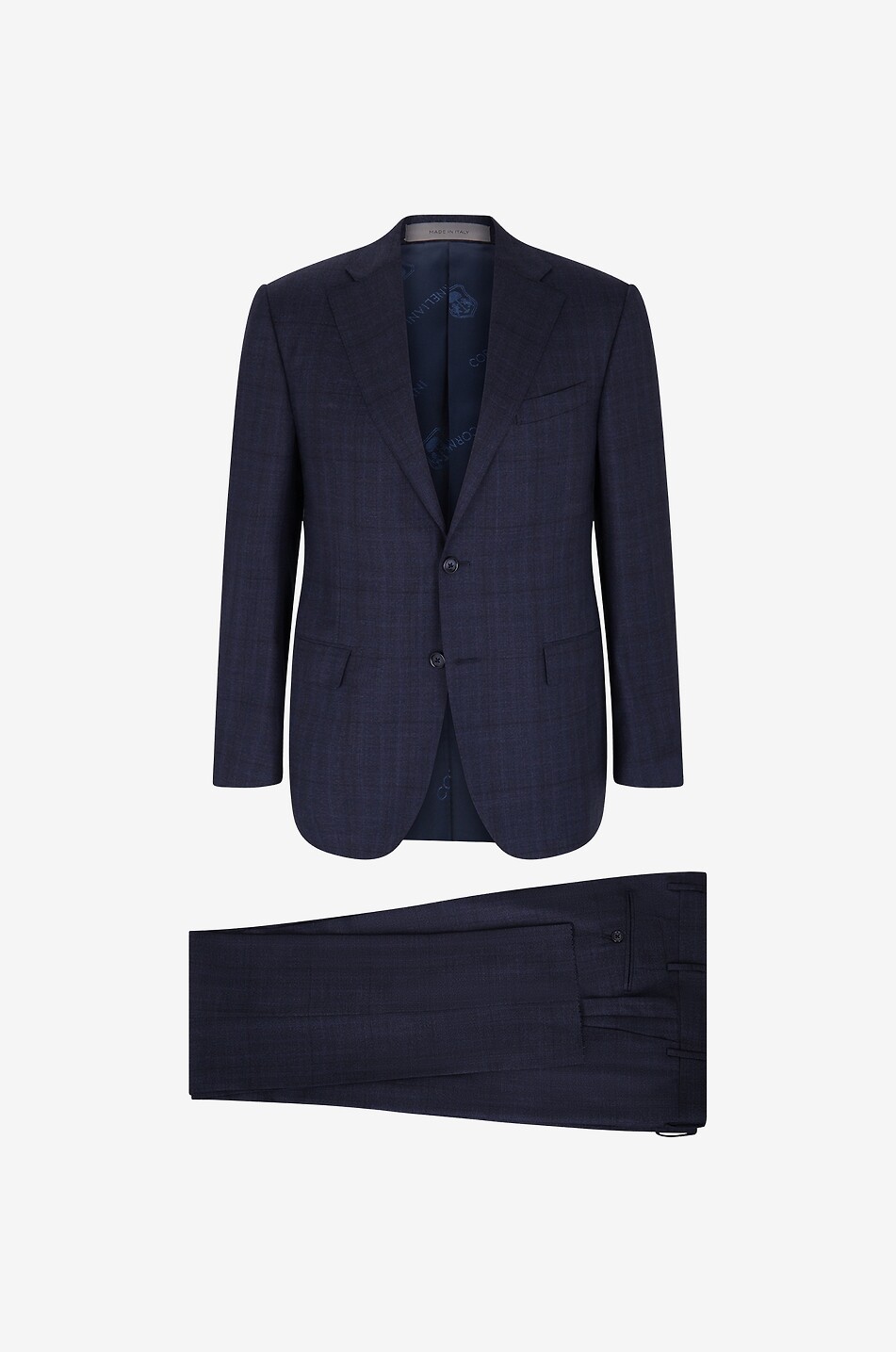Academy 7R checked wool suit