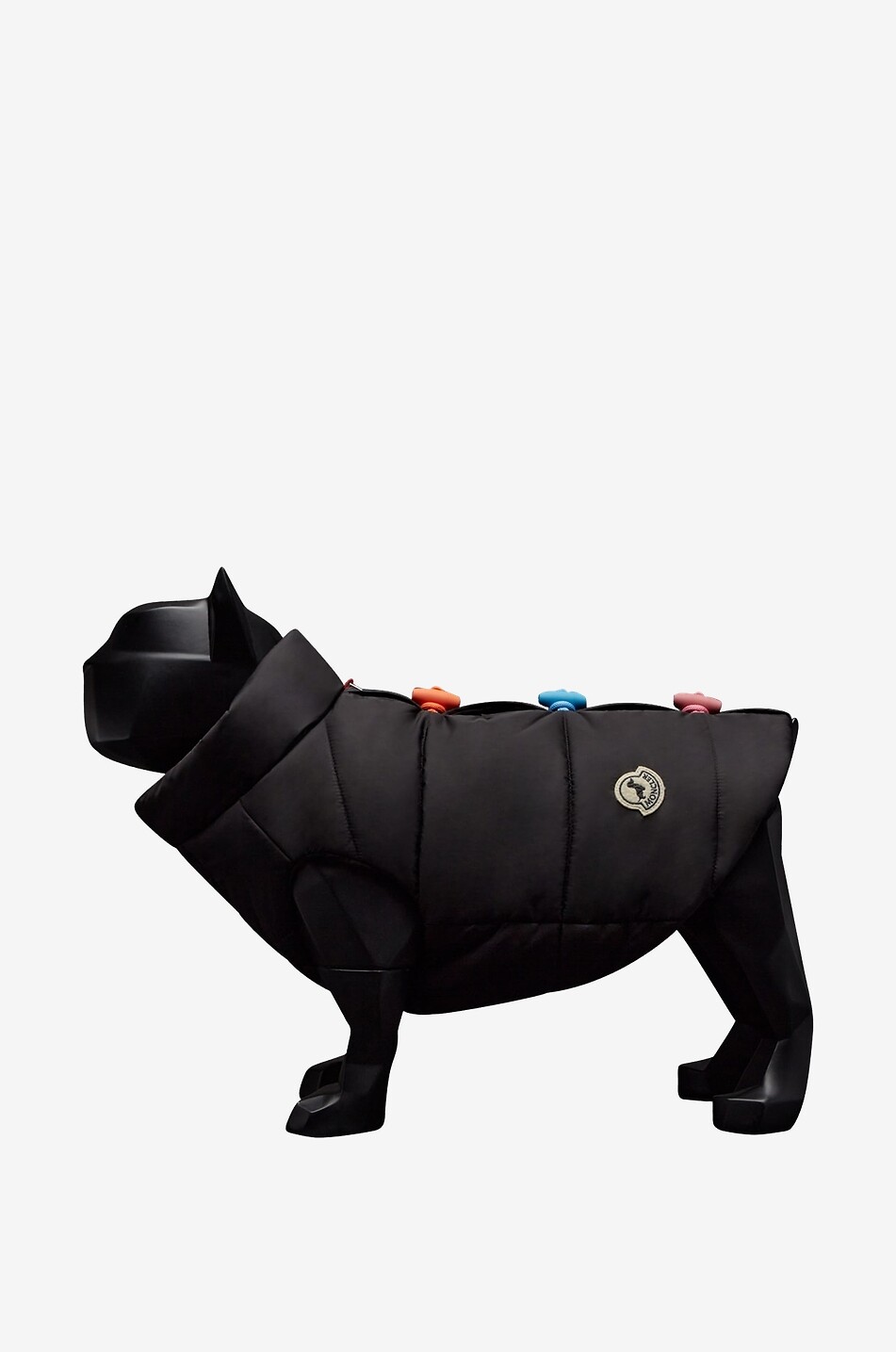 Hunde-Steppweste mit Knöpfen