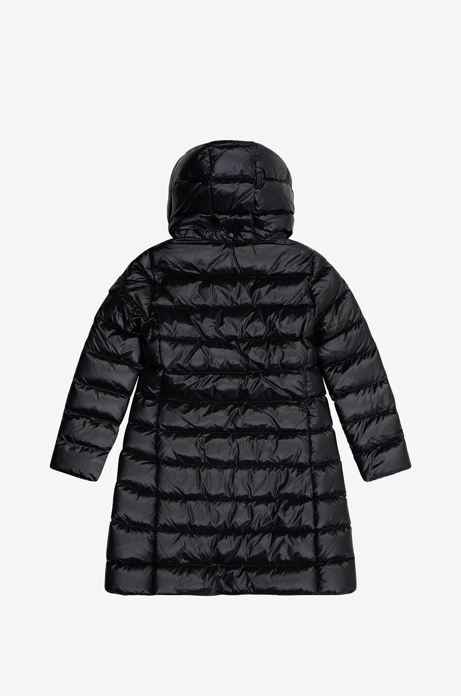 Black and white moncler fashion coat