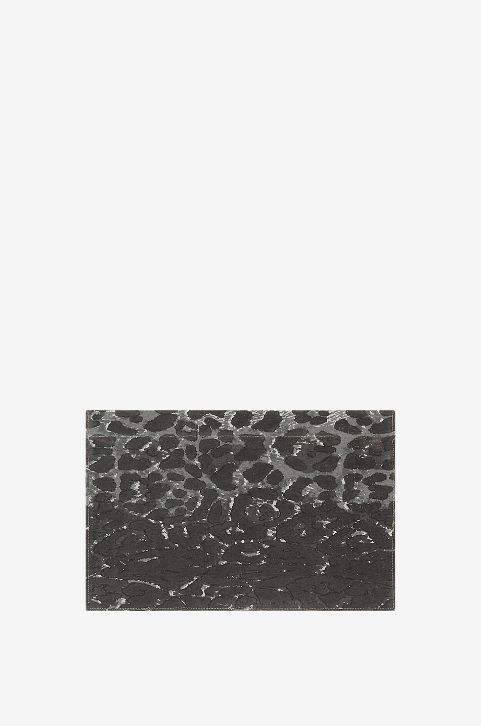 Trousse en coton motif chevrons