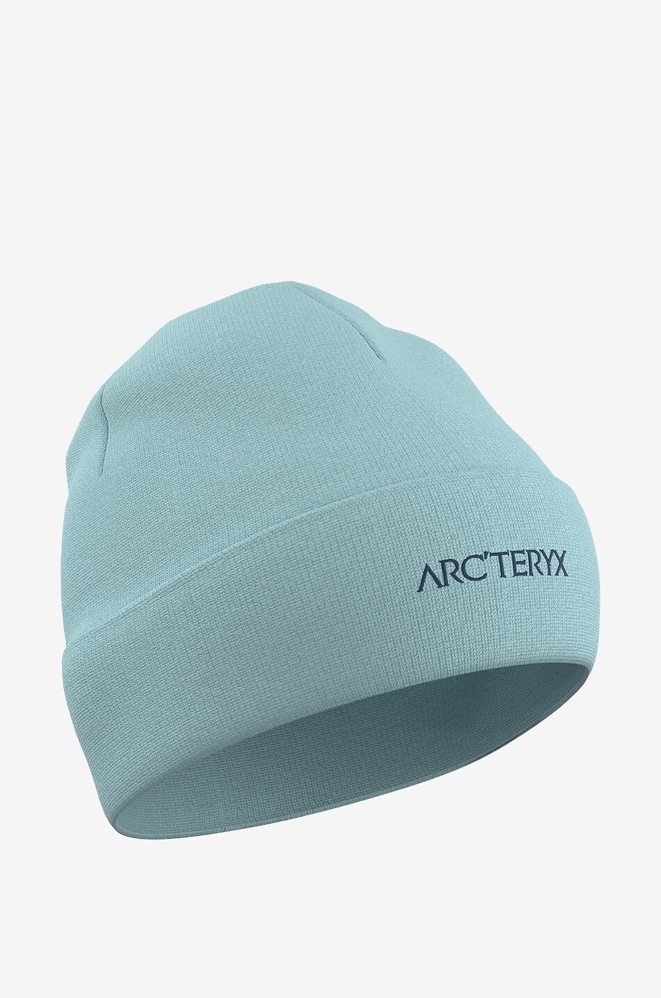 ARC'TERYX Word Toque logo adorned beanie Women LIGHT BLUE 2