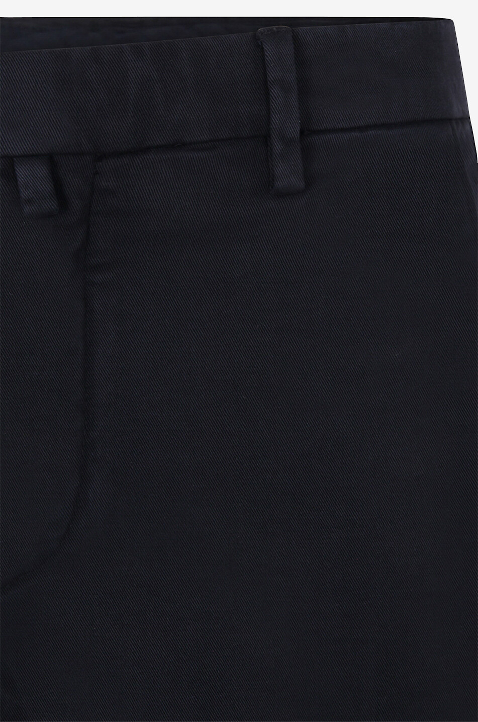 Cotton blend chino trousers
