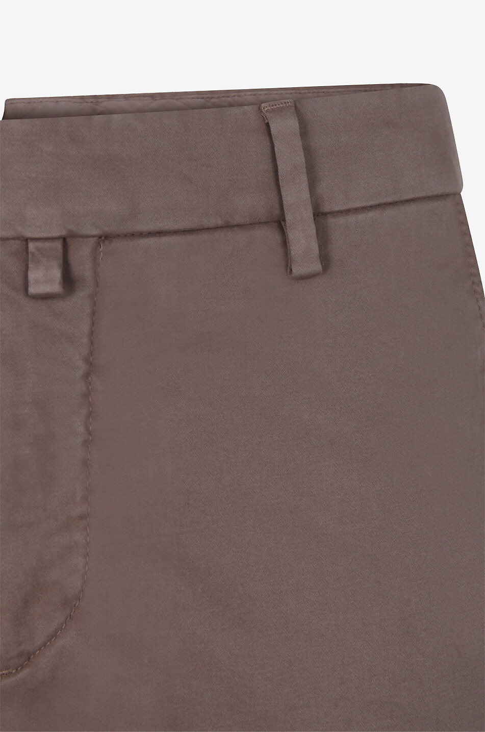 B SETTECENTO Slim fit chino trousers Men BROWN 3