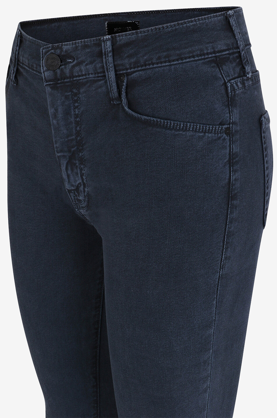 MOTHER Jean bootcut en coton The Weekender Femme NOIR 3