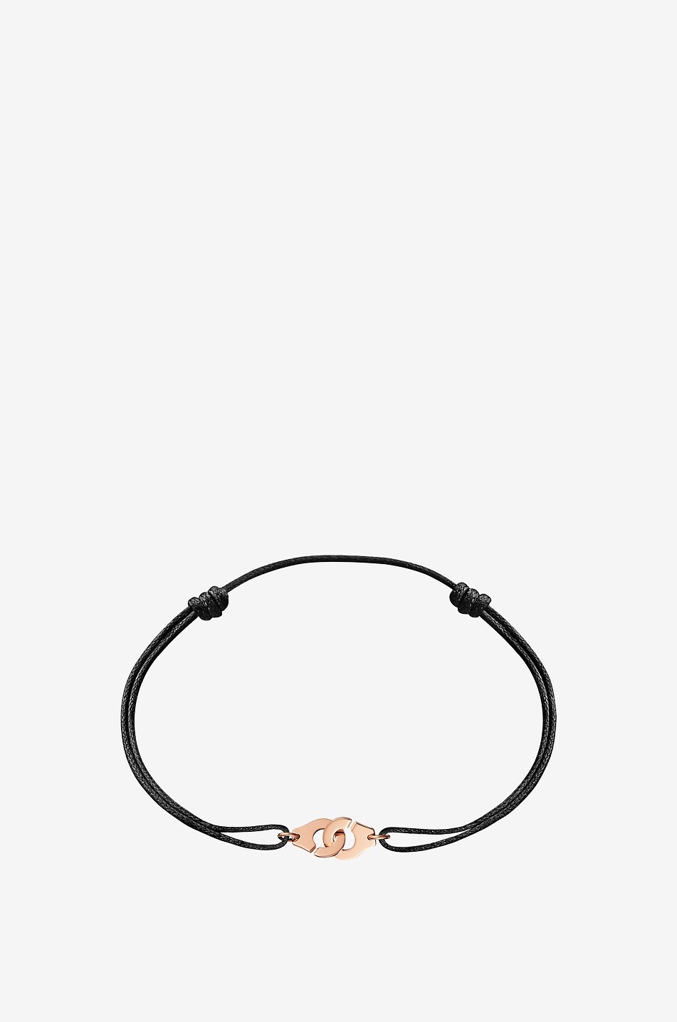 DINH VAN Menottes R8 cord bracelet with rose gold elements Women PINK 1