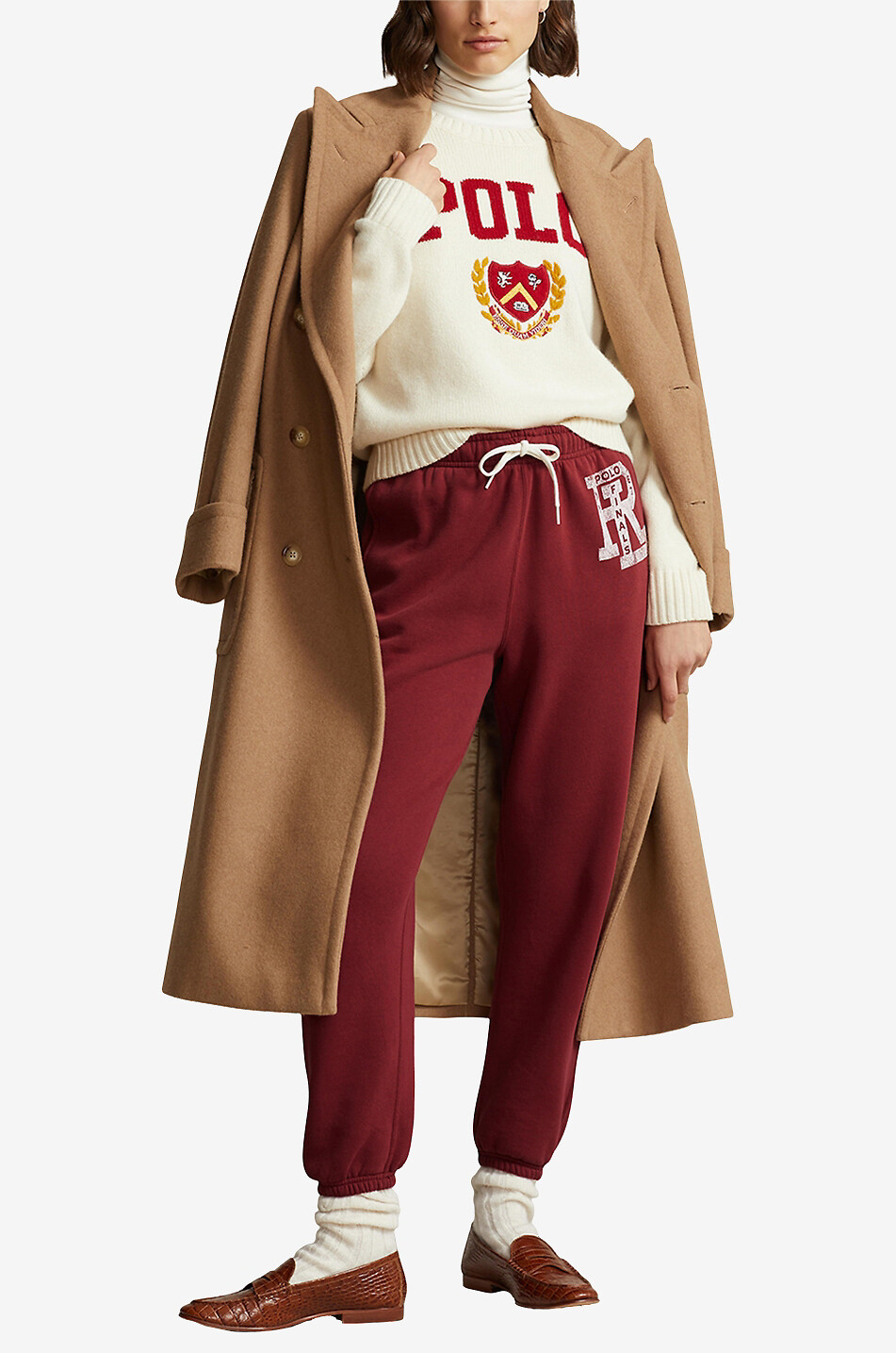 POLO RALPH LAUREN RL Polo Finale NY 67 sweat jogging trousers Women RED 4