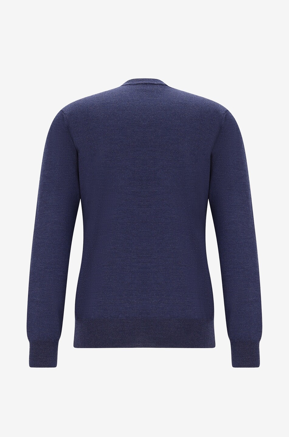 Pull fin jacquard à col rond D2 Leaf