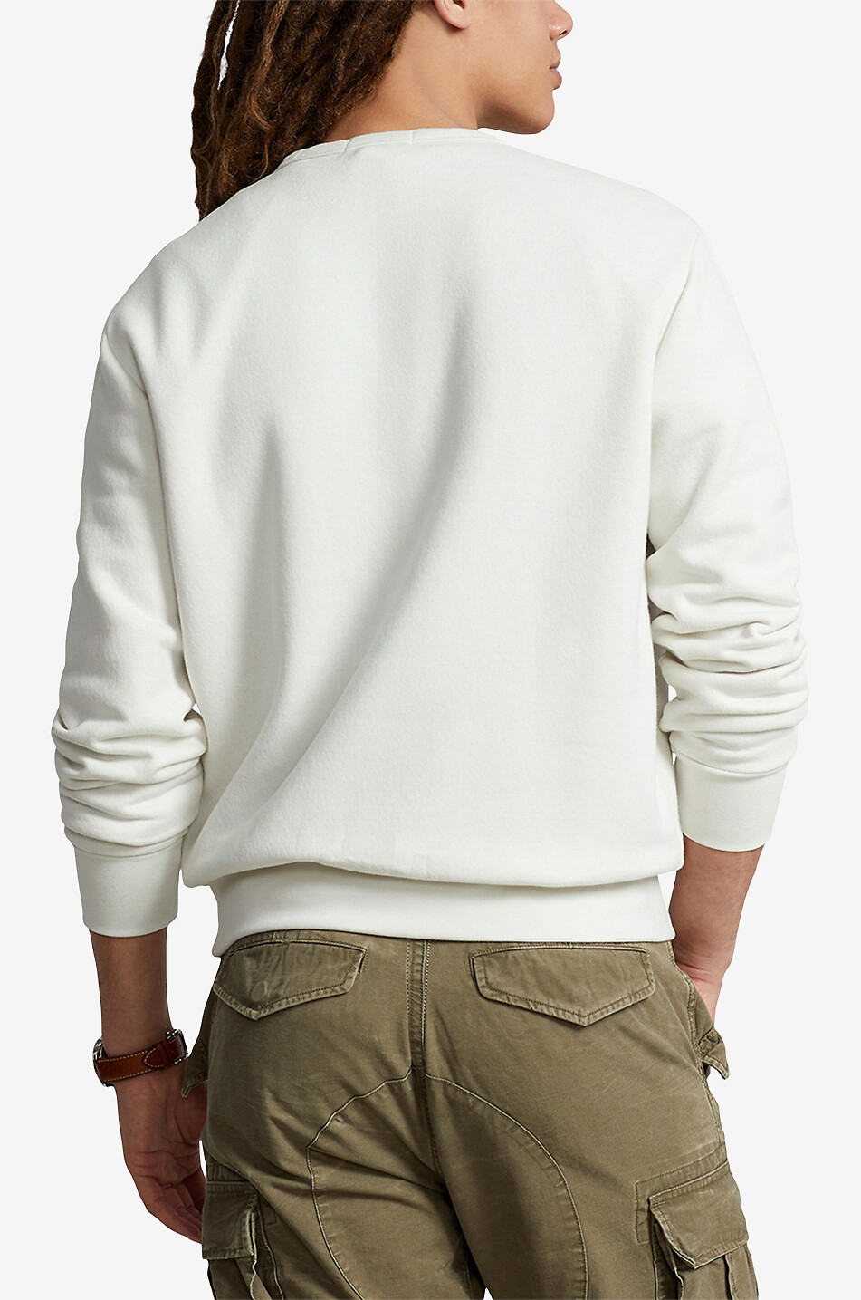 POLO RALPH LAUREN Rundhals-Sweatshirt The RL Fleece Herren WEISS 4