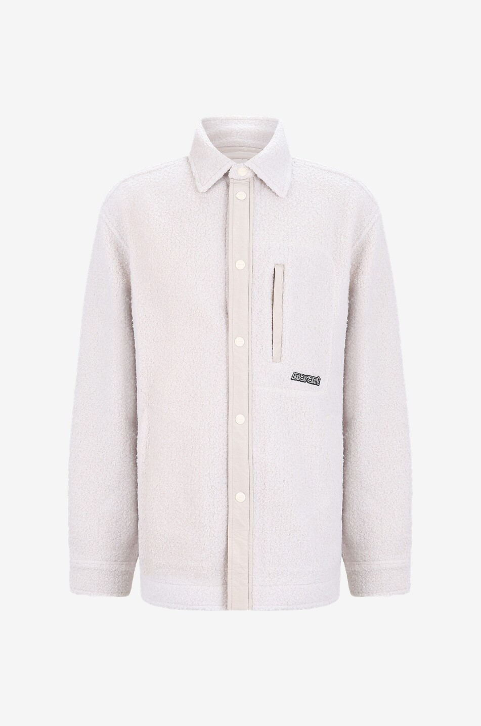 Maja fluffy shirt jacket