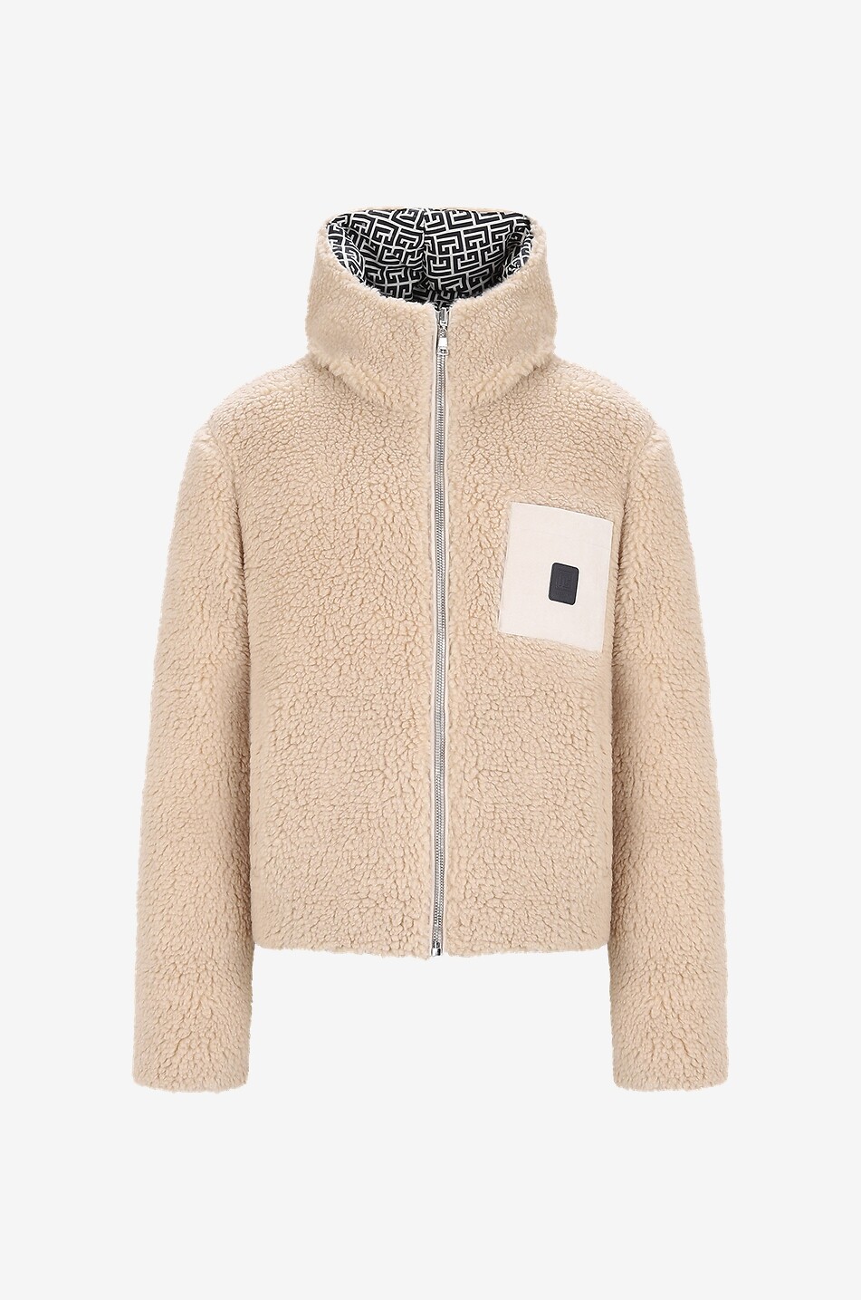 Wendbare Daunenjacke mit Monogrammen