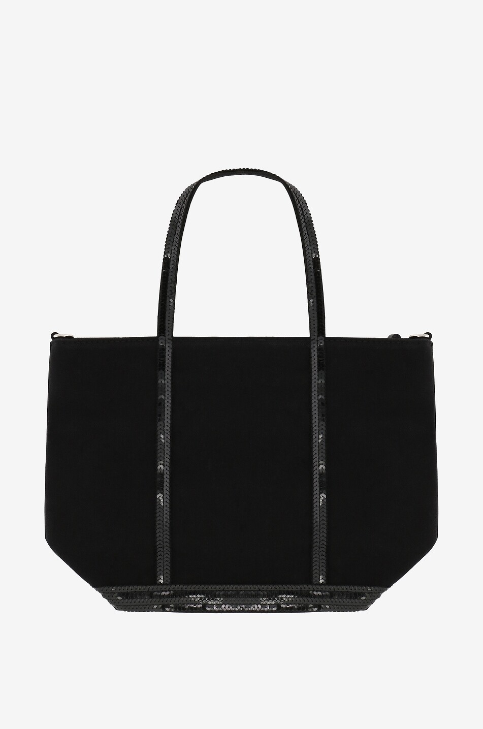 Cabas S sequinned canvas tote bag
