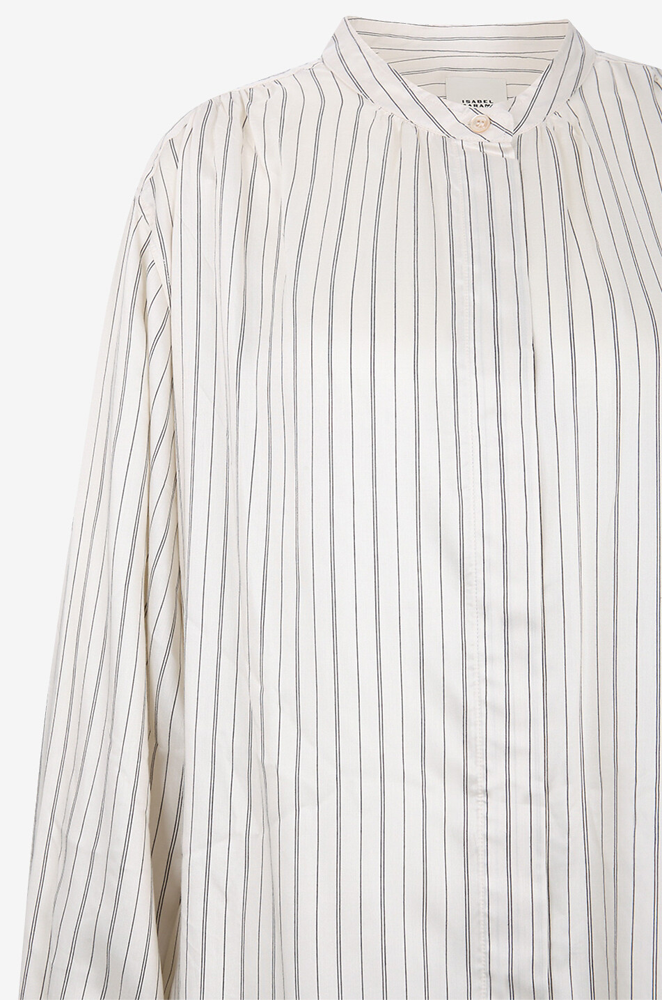 Blouse rayée en soie mélangée Ulys