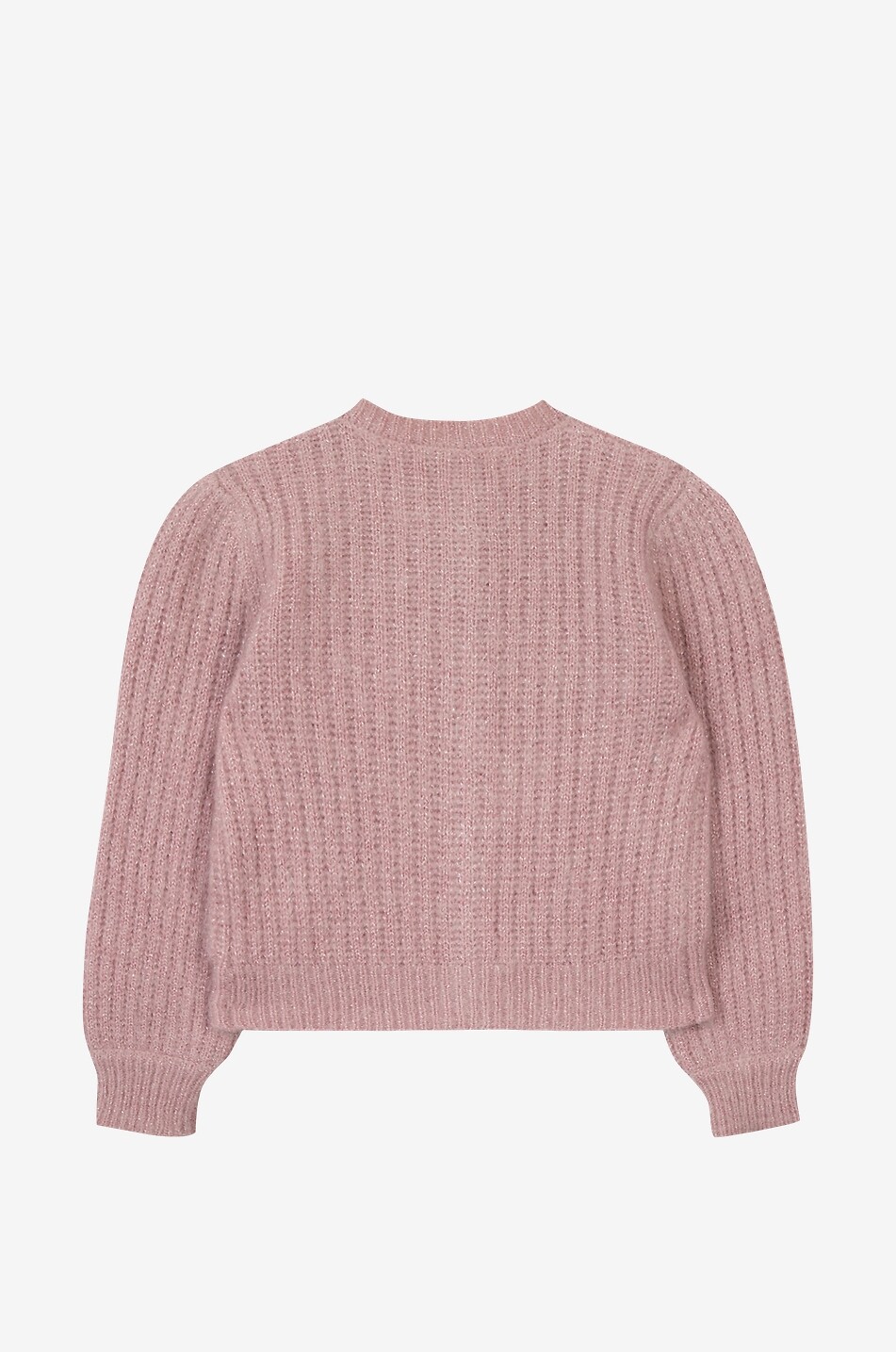 Glitzernder flauschiger Mädchen-Cardigan