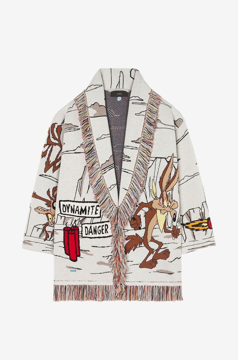 ALANUI Jacquard-Cardigan Race To The South Pole Damen BUNT 1
