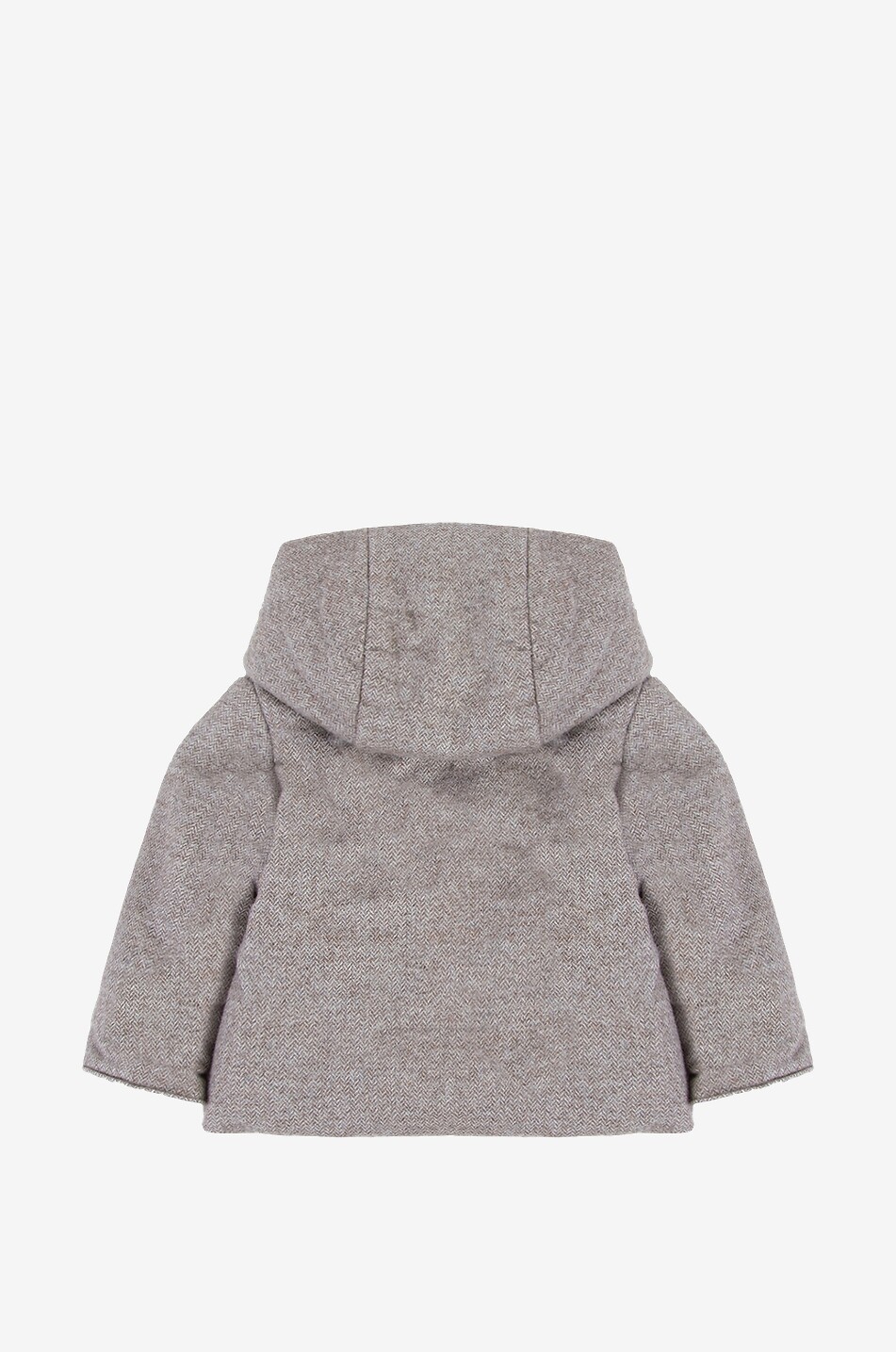 Baby-Fischgräten-Flanellmantel Premier Trousseau