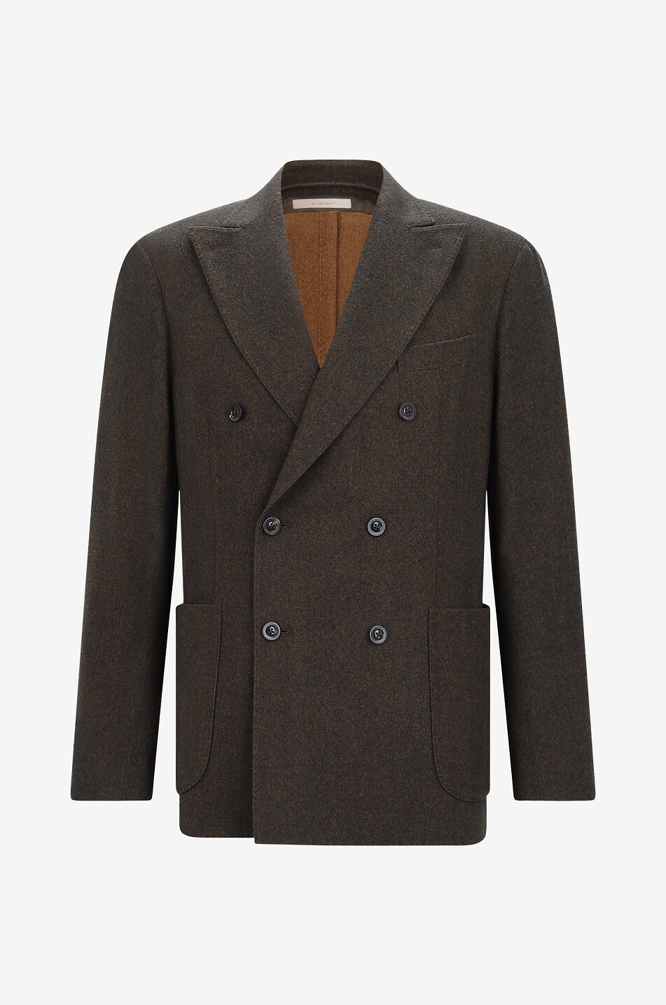 Double-breasted wool blazer