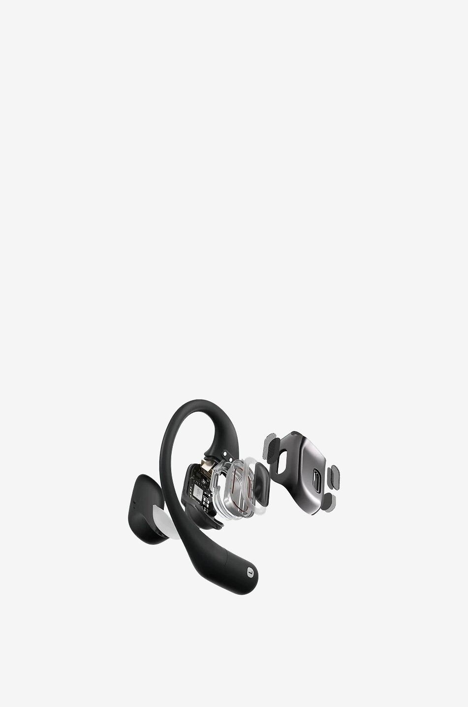 SHOKZ Écouteurs intra-auriculaires sans fil running OpenFit Unisexe NOIR 3