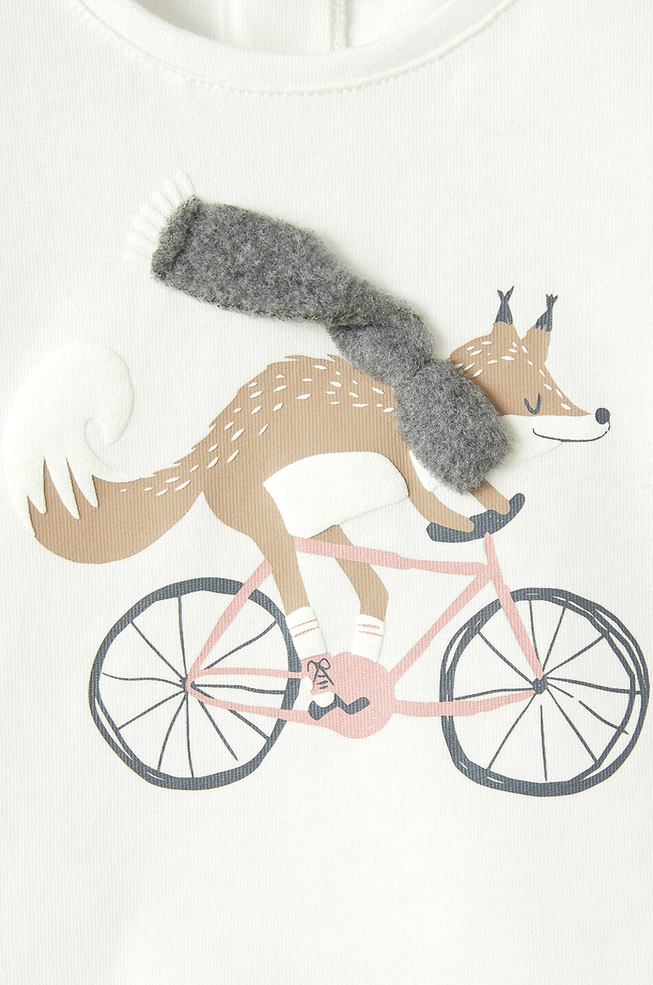 Baby-T-Shirt Cycling Fox