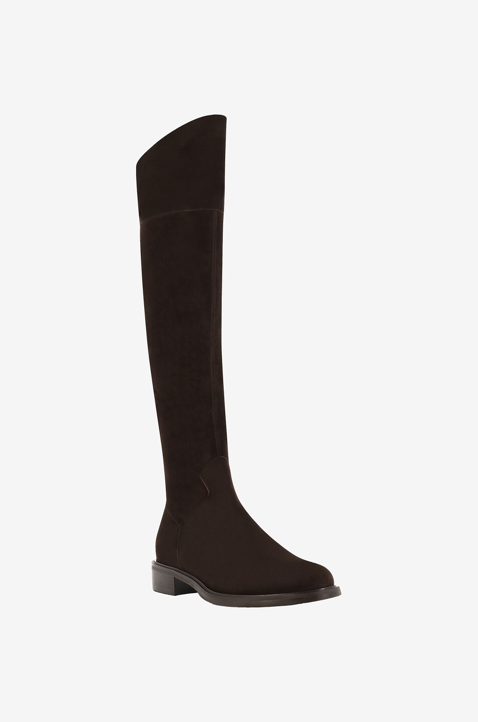 Flache Wildlederstiefel 20