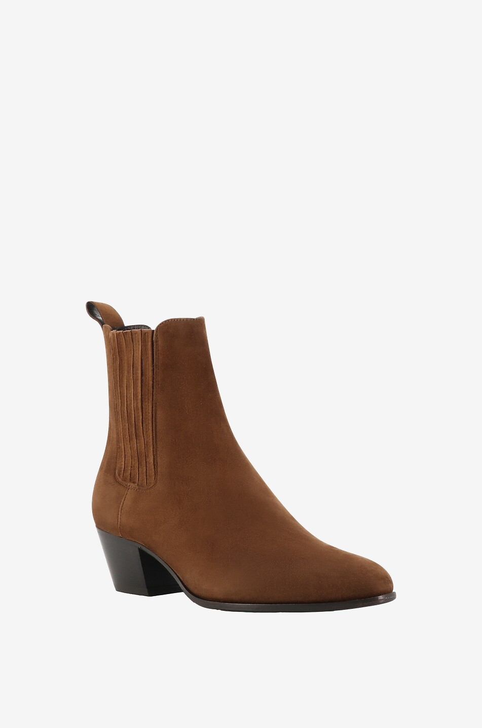 Cody suede ankle boots with small heels