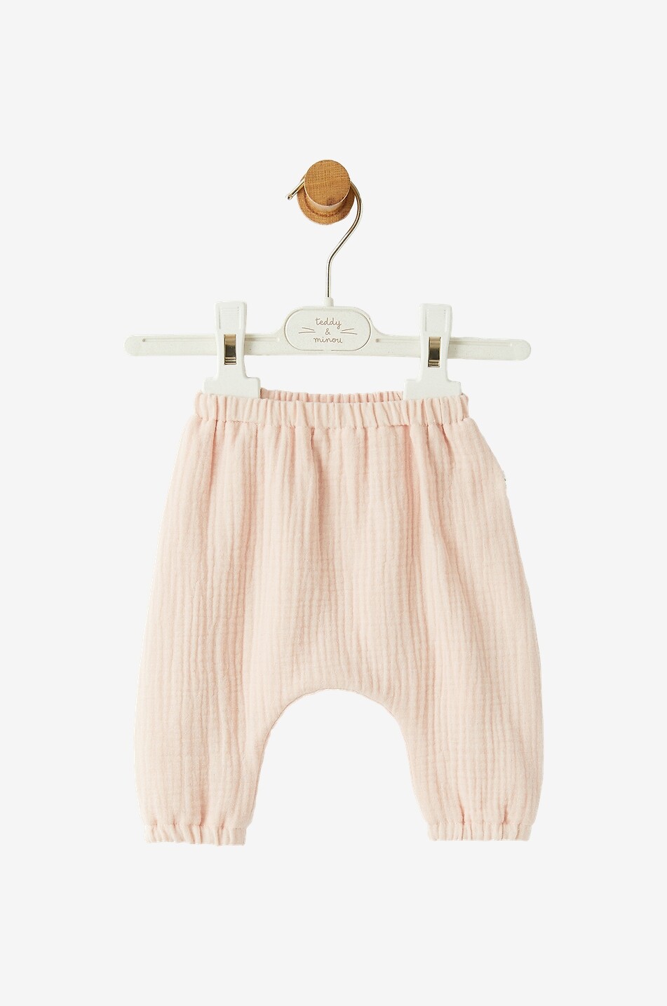 Cotton baby trousers