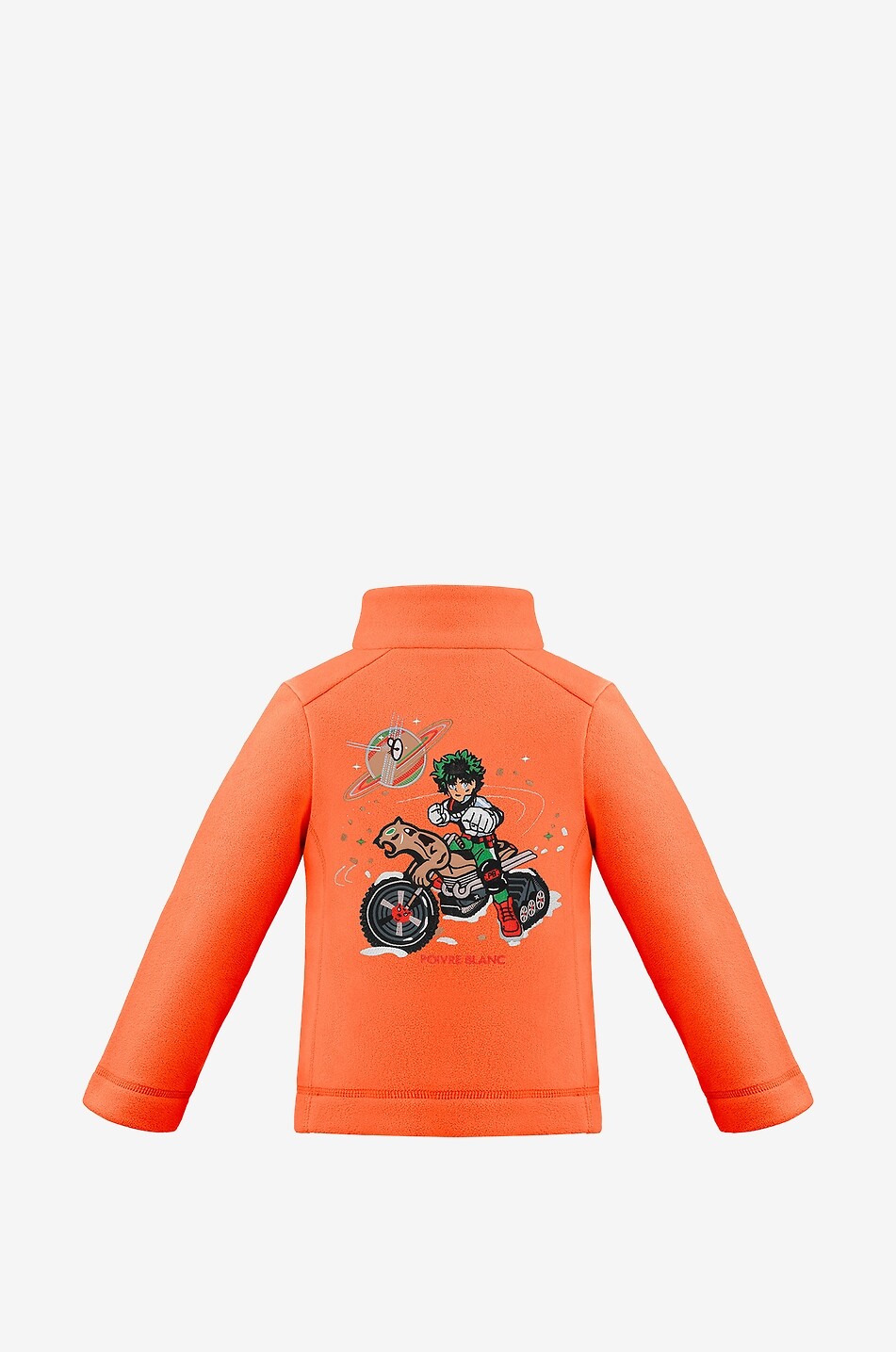 POIVRE BLANC Veste en polaire de ski enfant Unisexe ORANGE 2