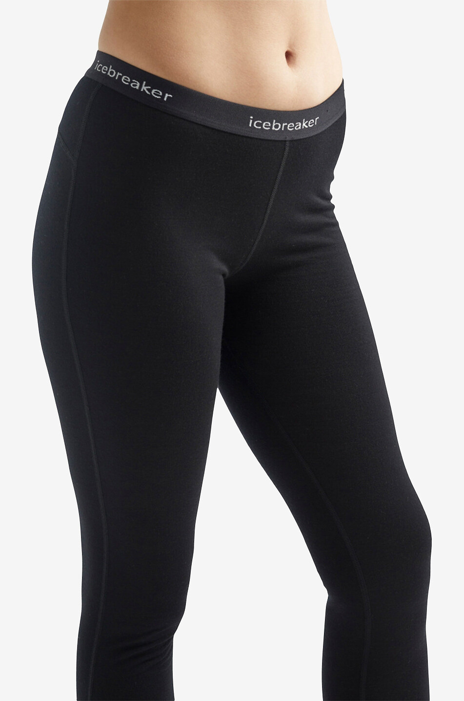 ICE BREAKER Legging thermique en laine 200 Oasis Femme NOIR 2