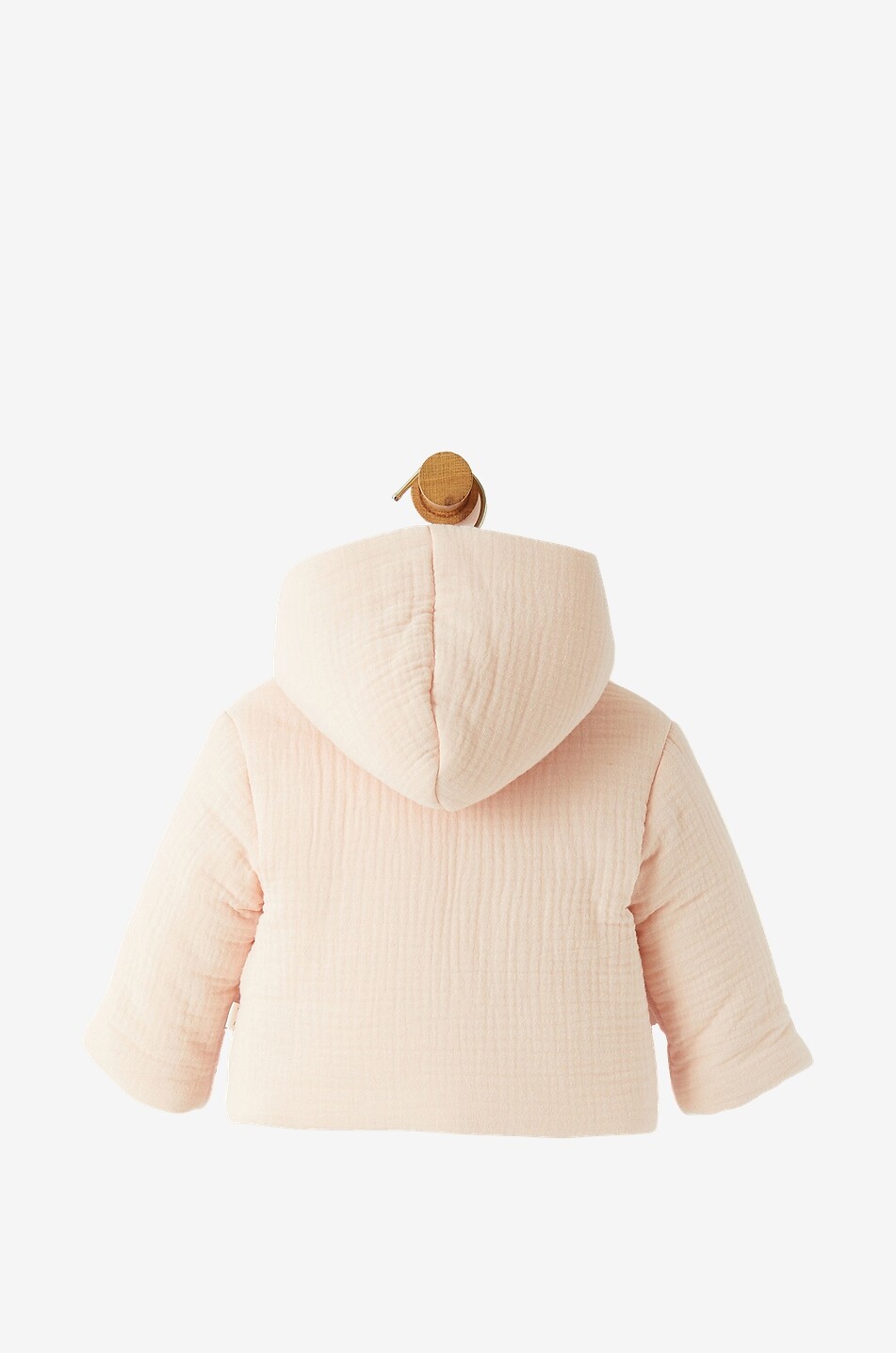 Organic cotton gauze padded baby coat