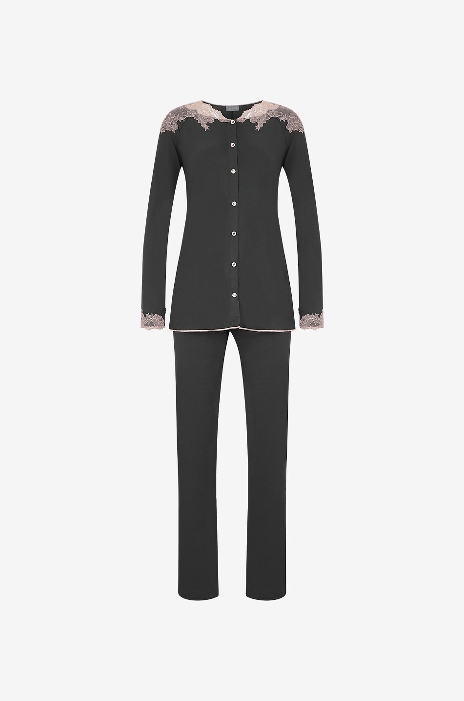 PALADINI Pyjama-Set Lofty Damen DUNKELGRÜN 1