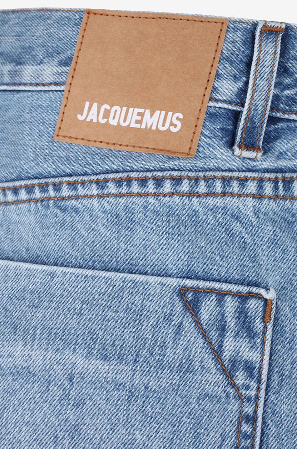 JACQUEMUS Jean droit délavé Le De Nîmes Suno Homme BLEU 4